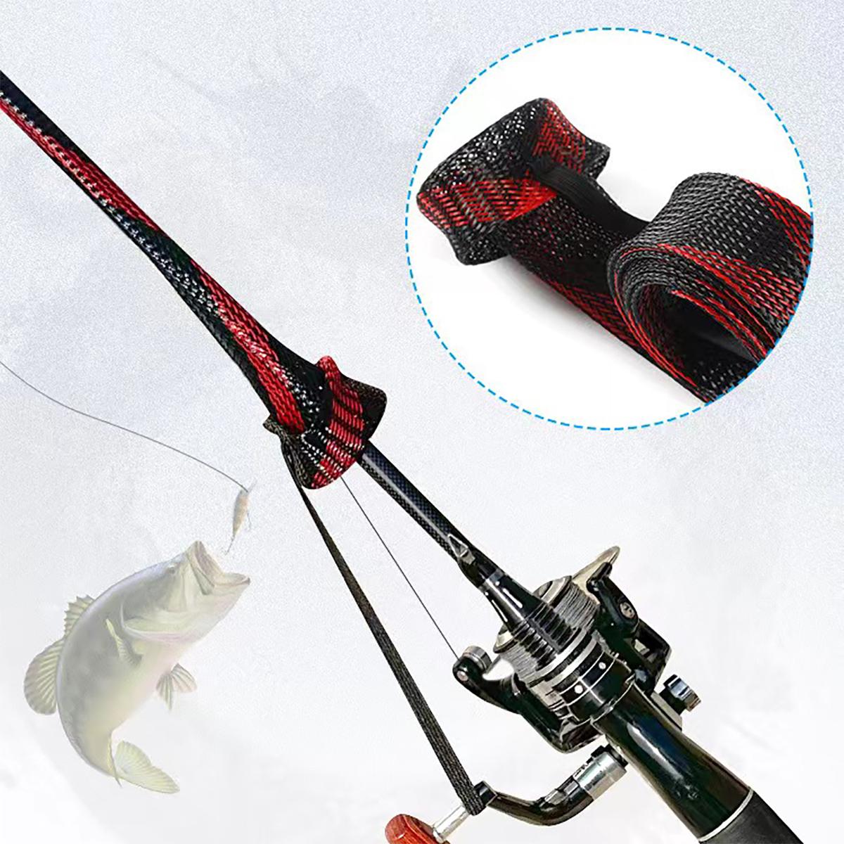 Fishing Rod Casting - Capa Protetora de Tricô para Vara