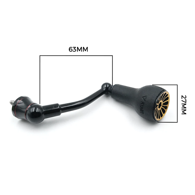 Daiwa Reel Fuego - Manivela de 63mm com Botão Preto