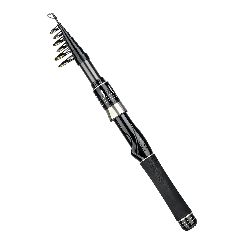 Fishing Rod Casting - Vara de pesca telescópica ultraleve de