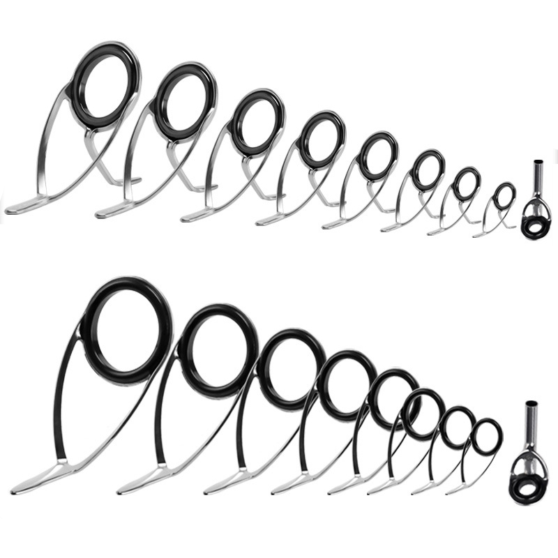 Fishing Rod Guide Replacement - 9 pçs guia de vara de