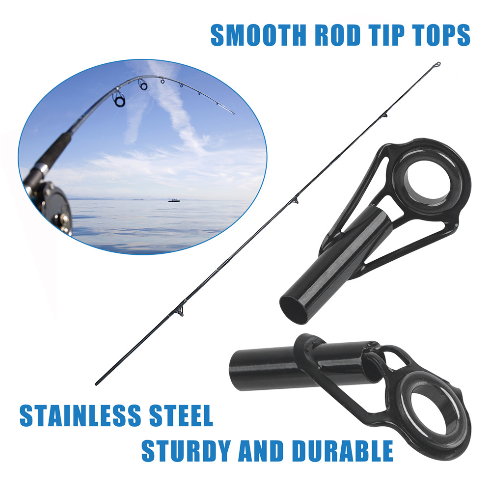 Guias de vara de pesca, kit de - Fishing Rod Tip Replacement avaliação e preço
