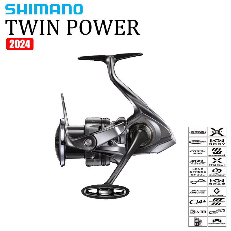 Shimano 2024 twinpower carrete - Shimano Reel Sienna avaliação e preço
