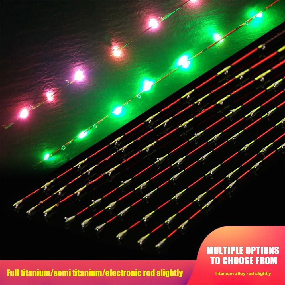 55cm led meio titânio/titanio  - Fishing Rod Tip Replacement avaliação e preço