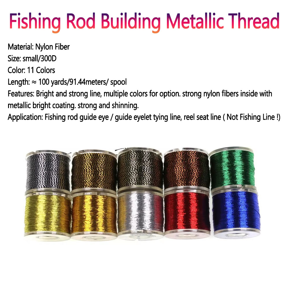 100 Jardas/Carretel Fio Metáli - Fishing Rod Repair Kit avaliação e preço