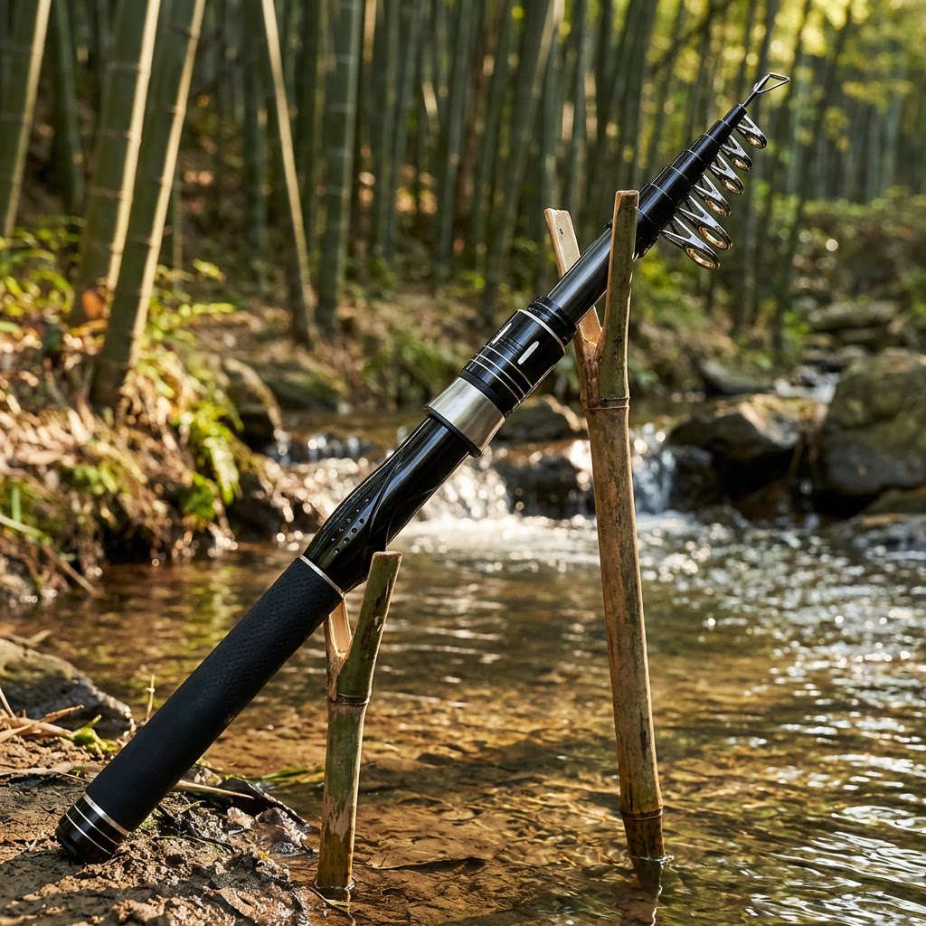 Vara de pesca telescópica ultr - Fishing Rod Casting avaliação e preço