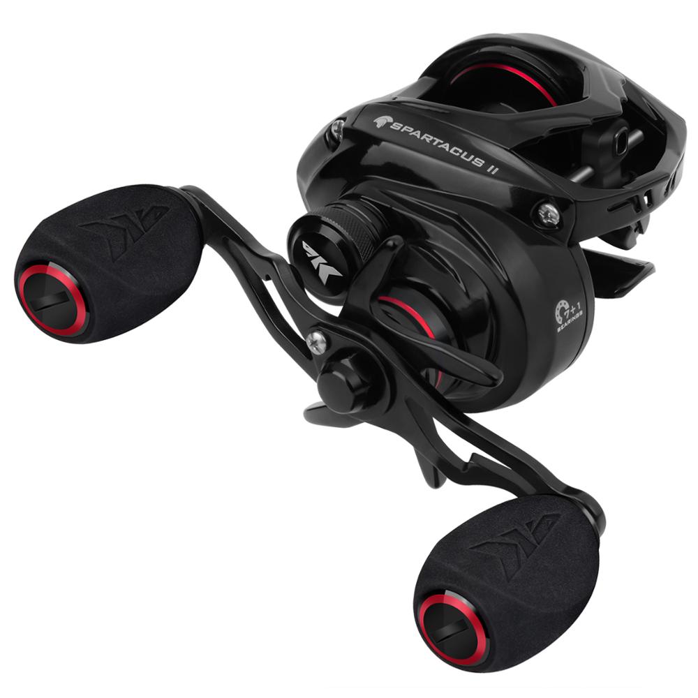 KastKing Spartacus II Cor Verm - Kastking Reel Zephyr avaliação e preço