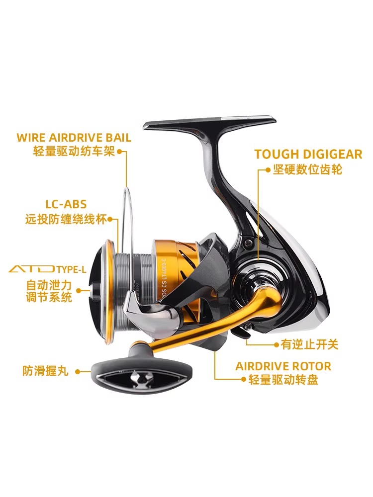 DAIWA-REVROS CS LT Spinning Fi - Daiwa Reel Fuego avaliação e preço
