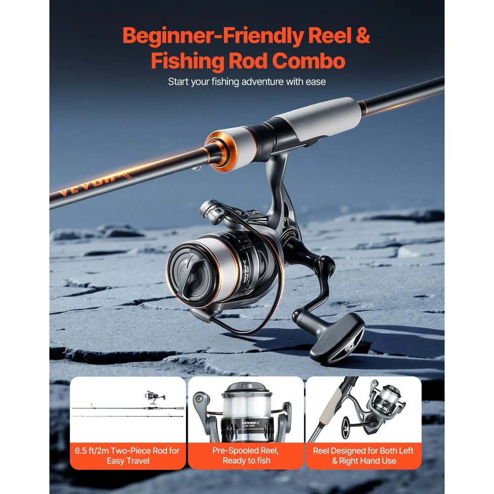 Conjunto de Vara de Pesca de C - Fishing Rod Carbon Fiber avaliação e preço