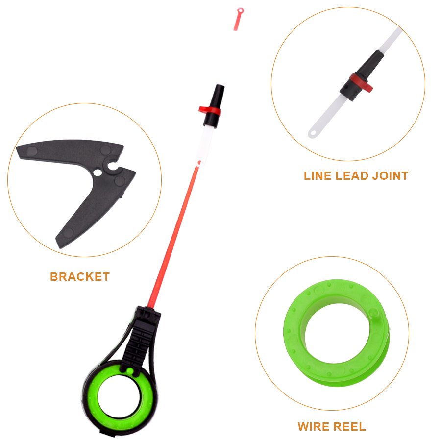 Ftk vara de pesca no gelo mini - Fishing Rod Tip Replacement avaliação e preço
