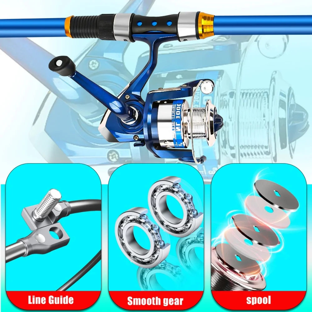 Conjunto de vara de pesca tele - Fishing Rod Carbon Fiber avaliação e preço