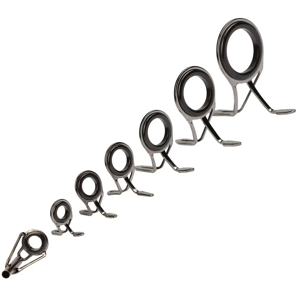7 pçs/set equipamento de pesca - Fishing Rod Guide Replacement avaliação e preço