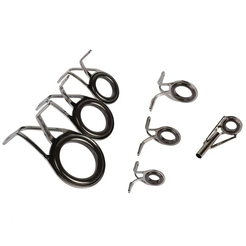 7 pçs/set equipamento de pesca - Fishing Rod Guide Replacement avaliação e preço