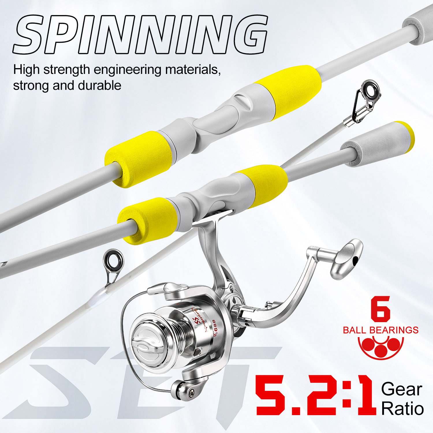Sougayilang vara de pesca gira - Fishing Rod Carbon Fiber avaliação e preço